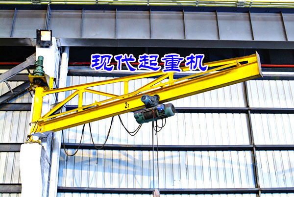 Wall-Mounted Slewing Jib Crane 