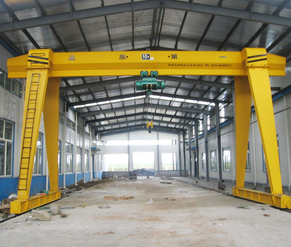 Single Girder Gantry Crane With Electric Hoist (Box)